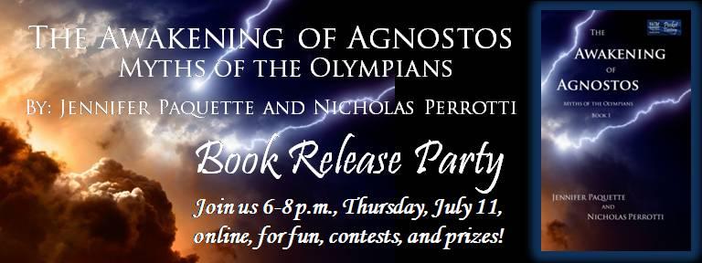 Mother and son writing team book release party Thursday, July 11th!