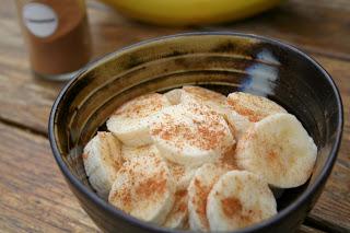 Banana and Cinnamon Bedtime Snack (Dairy, Gluten/Grain and Sugar Free)