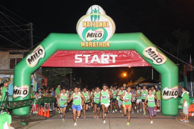 2 - A total of 6846 runners participated in the 37th National MILO Marathon Sunday in Puerto Princesa.