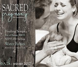 Magazine Review: Sacred Pregnancy - Spring 2013 edition