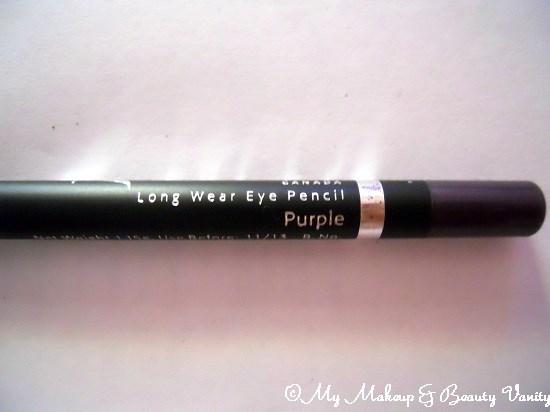 Faces Cosmetics Long Wear Eye Pencil in Purple+Faces cosmetics eyeliner+yeliner pencil+