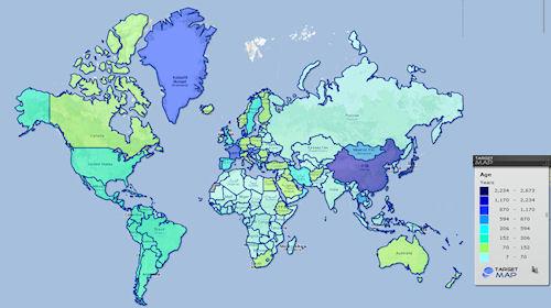 How Old Is the Average Country?