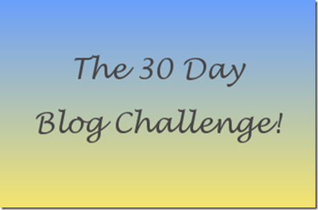 30 day blog header