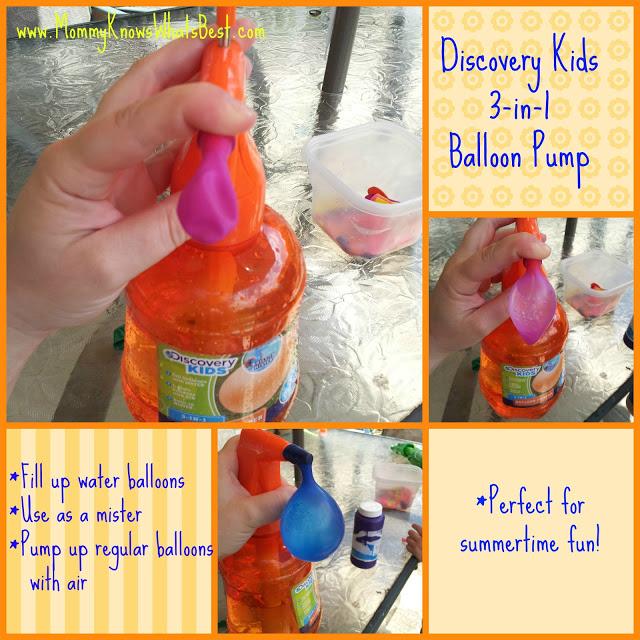 Discovery Kids 3-in-1 Balloon Pumper for Water Balloon Fun--Review