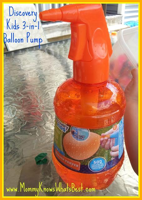 Discovery Kids 3-in-1 Balloon Pumper for Water Balloon Fun--Review