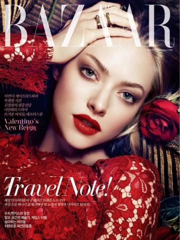 AMANDA SEYFRIED FOR HARPER’S BAZAAR KOREA JULY 2013