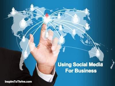 Using social media for business