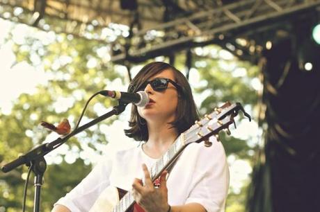 IMG 8609 620x413 SHE & HIM, CAMERA OBSCURA PLAYED CENTRAL PARK ON SATURDAY NIGHT [PHOTOS]