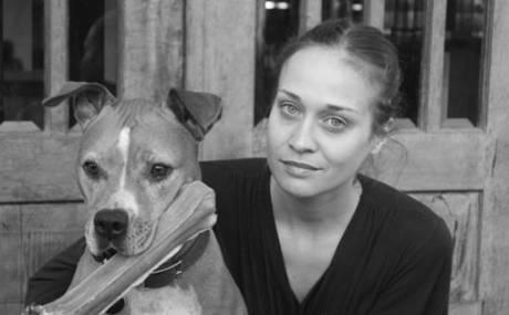 Fiona Apple and her dog