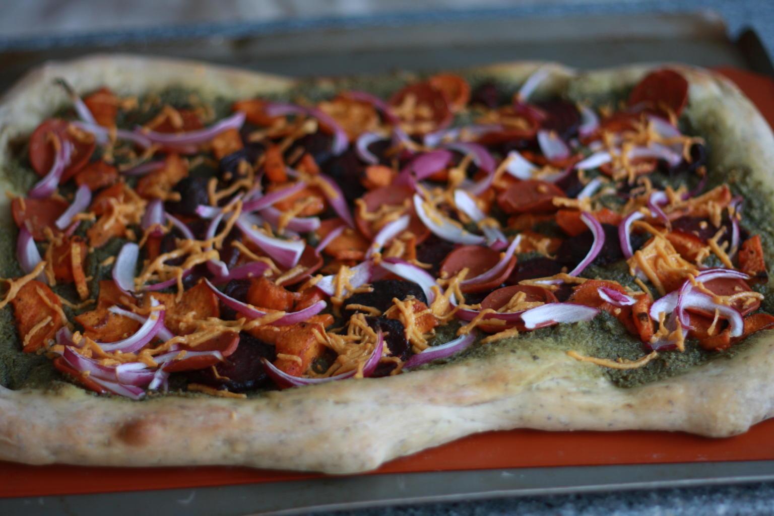 Guest Blogger Sapling Vegan Beet Pizza! Yumm..I Swear! Paperblog