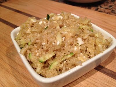 Zucchini & Feta Quinoa Salad