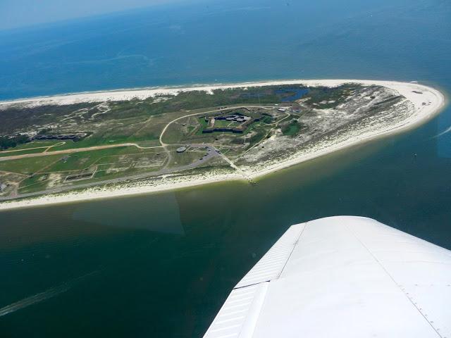 Piper PA28 Flight Over Gulf Shores with Rod Kellogg