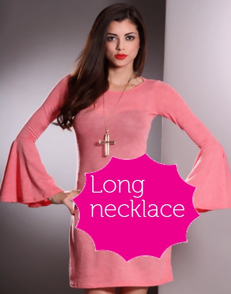 How To Wear Necklace With Scoop Neckline