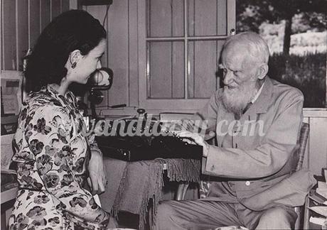 Vivien Leigh and George Bernard Shaw