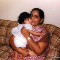 Chef Nira Singh with her mom