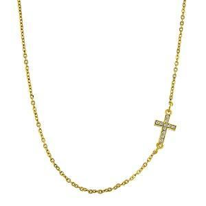 p4975 300x300Celebrity Trend: Sideways Cross Necklace 