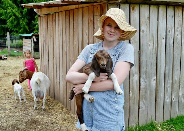 baby animal, overall shorts, denim, straw hat, summer, catie beatty, spring, blonde