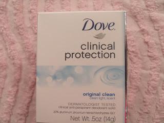 Review Dove deodorant