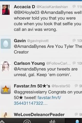 Amanda Bynes Goes Too Far for Fans?