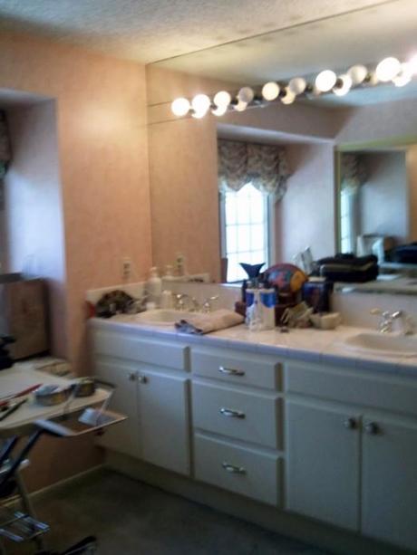 Master bath before1 525x700 Mess to YES: A Master Retreat for Parents
