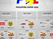 Philippine Super Liga 2013 Schedule July