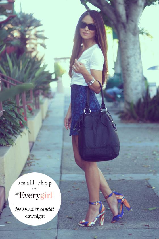 I’M AN EVERYGIRL! The Summer Sandal, Day/Night