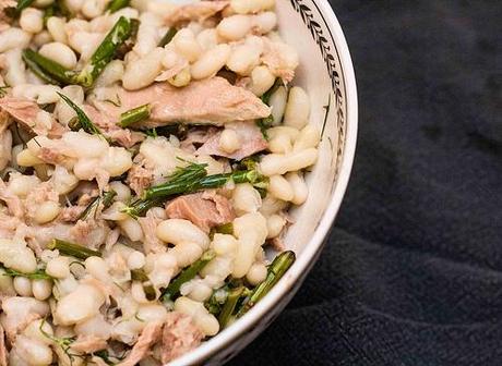 Tuna and Flageolet Bean Salad with Garlic Scapes (5 of 5)
