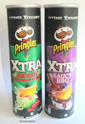 Pringles Xtra Saucy BBQ & Kickin Sour Cream & Onion