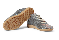 Galaxies And Gumsoles:  Maison Martin Margiela Galaxy Print Leather Sneakers