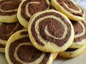Pinwheel Cookies (Vanilla Chocolate Marbled Cookies)