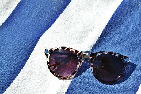 sunglasses, in style, summer, stripes, oasap, accessories, seattle, fleur d'elise