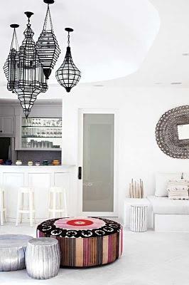 inspiration board | modern interiors + traditional moroccan decor