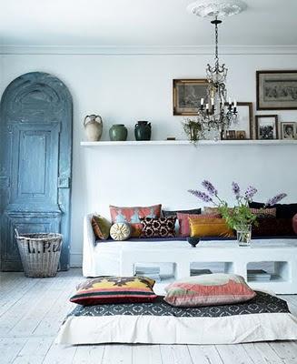 inspiration board | modern interiors + traditional moroccan decor