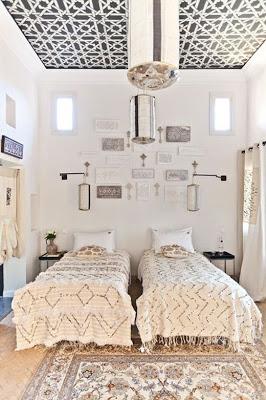 inspiration board | modern interiors + traditional moroccan decor