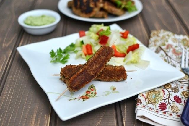 Chana Dal Kebabs (Vegetarian Kebabs with Chickpeas)