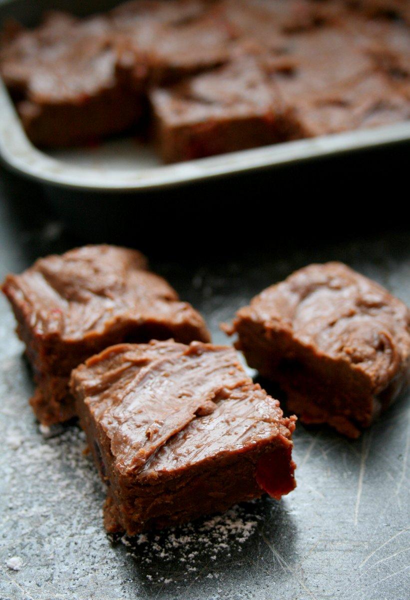 Chocolate Cherry Fudge