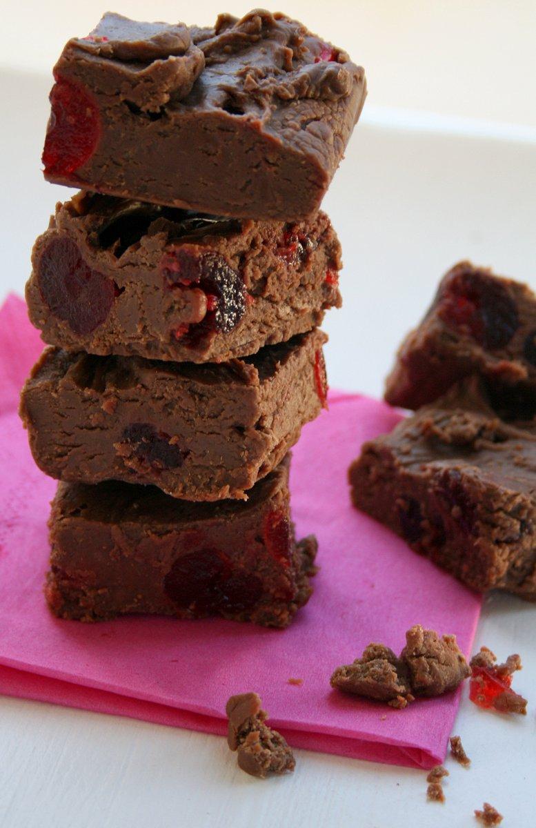 Chocolate Cherry Fudge