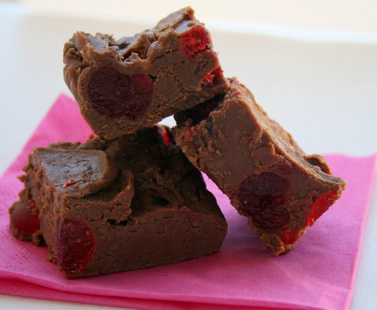 Chocolate Cherry Fudge