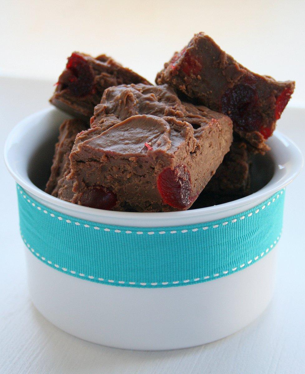 Chocolate Cherry Fudge