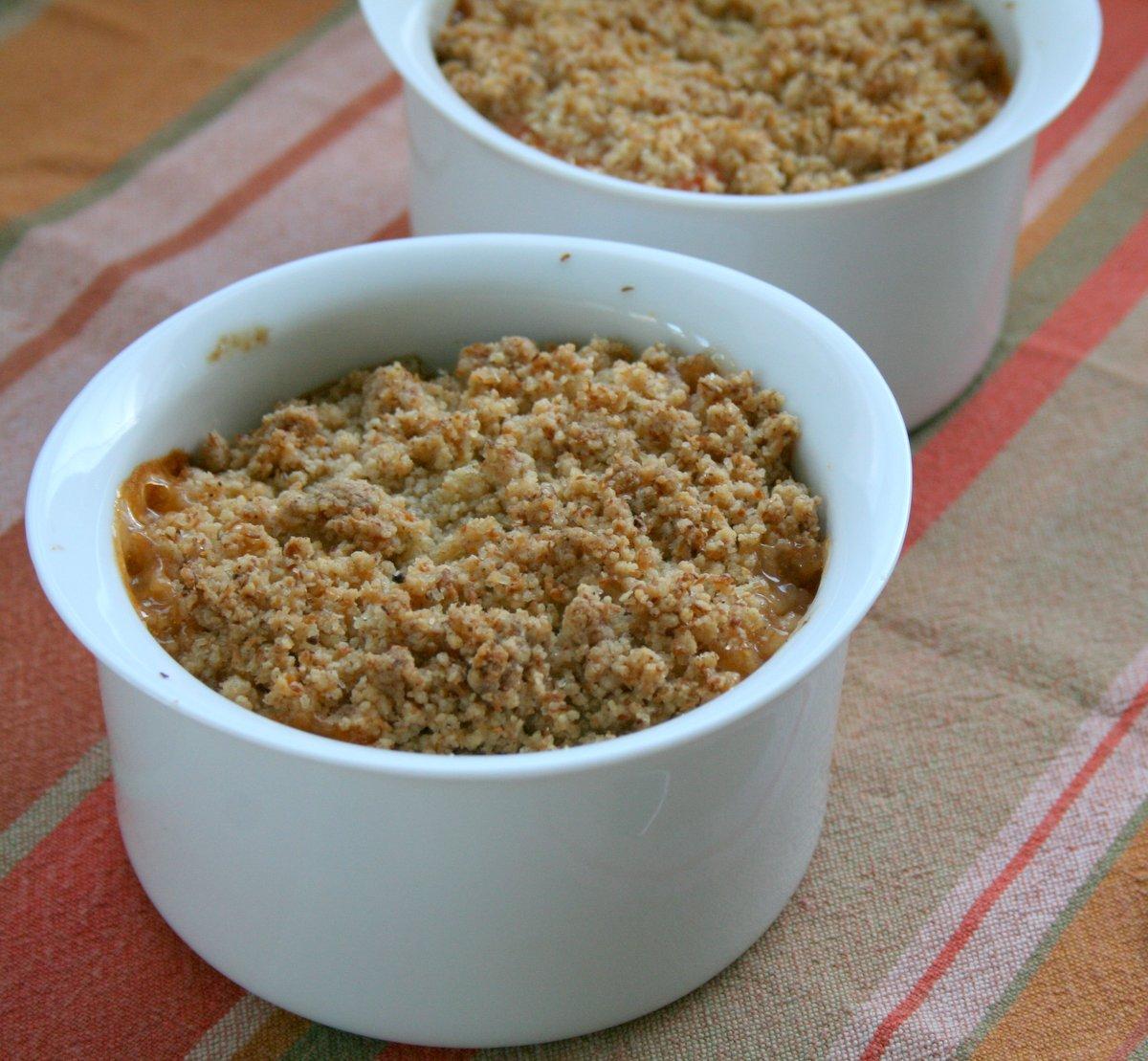 Spiced Guava & Coconut Crumble