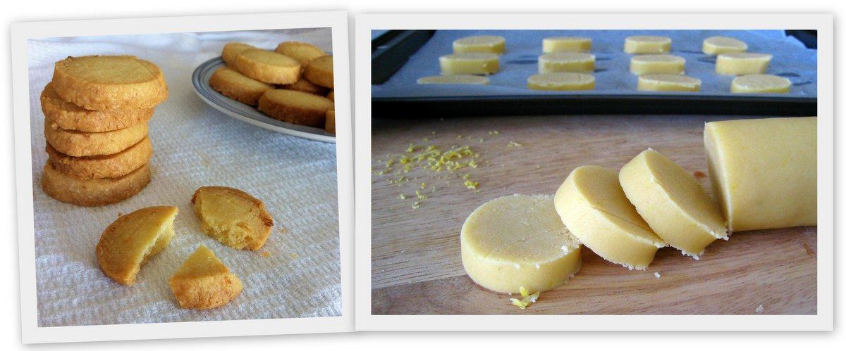 Lemon Shortbread Biscuits