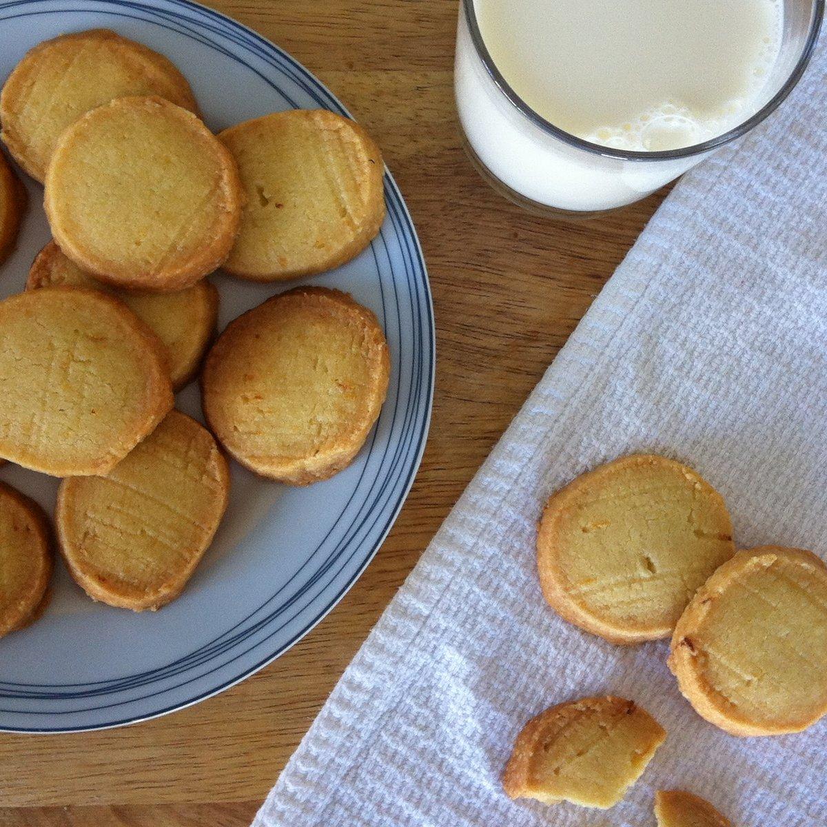 Lemon Shortbread Biscuits