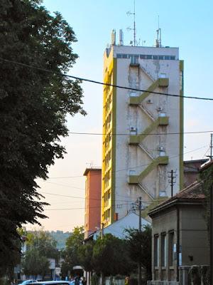 Architecture in Zajecar, Eastern Serbia