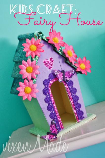 Kids Craft:  Fairy House