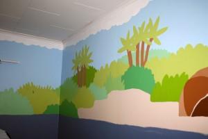Forest Lagoon Mural