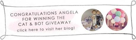 Weekend post footers giveaway winner angela Weekend