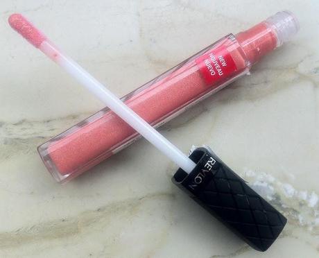 Revlon ColorBurst Lip gloss in Peony - Review, Swatch, FOTD