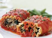 Lasagna Rolls with Pomodoro Sauce