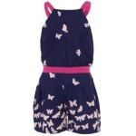 Kickle Blue Butterfly Playsuit
