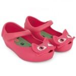 Mini Melissa Pink Cat Shoes